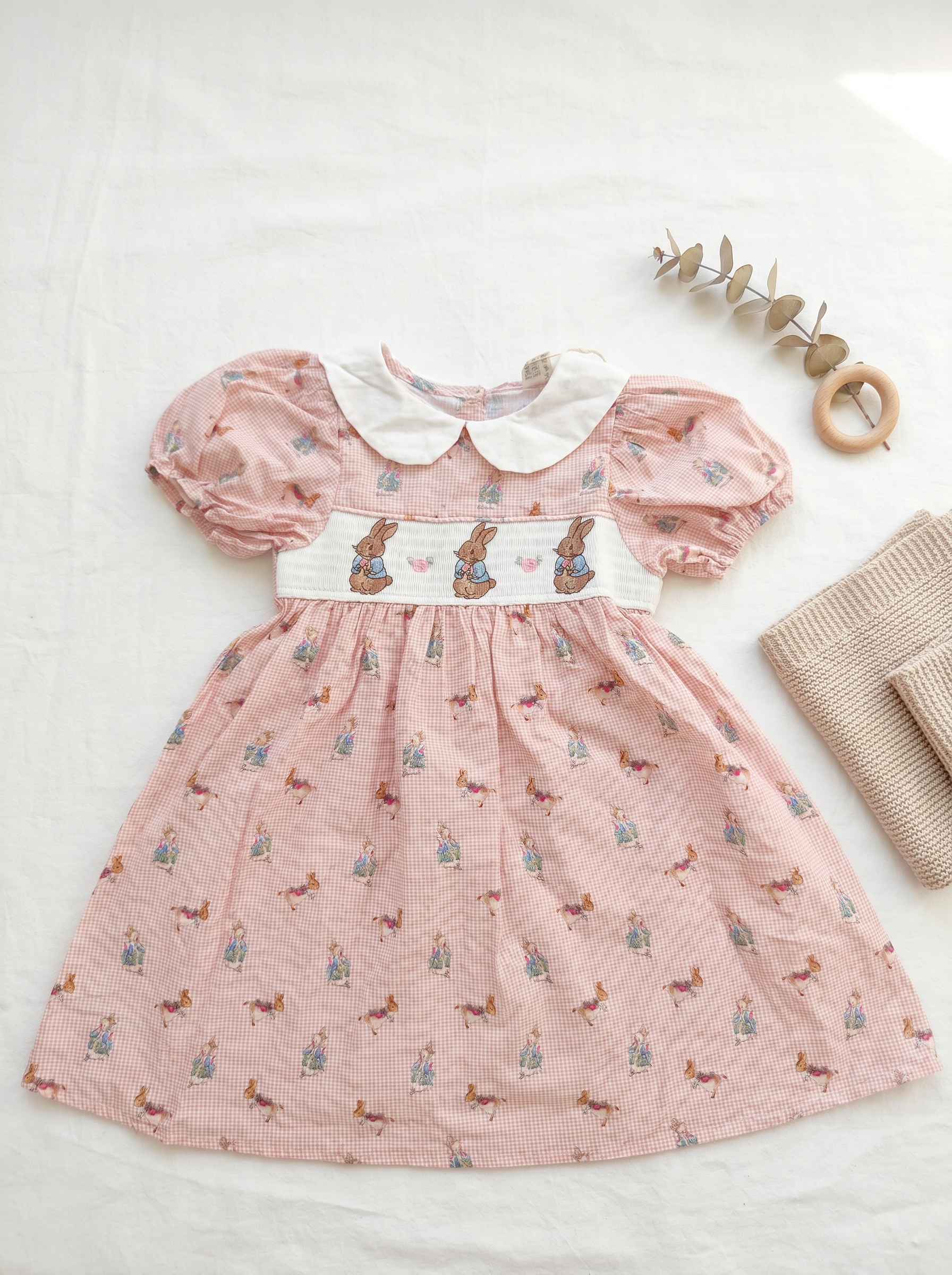Girls Bunny Smocked Dress Wholesale | Boutique Kidswear Supplier